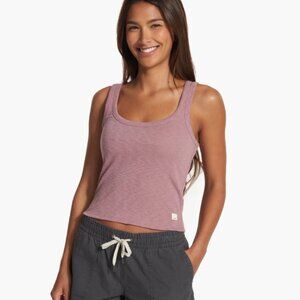 Vuori Sunrise Crop Tank - "Orchid" color - Size Large BNWOT